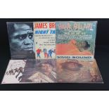 Vinyl - King Records and James Brown - 6 original albums to include: Hank Ballard And The