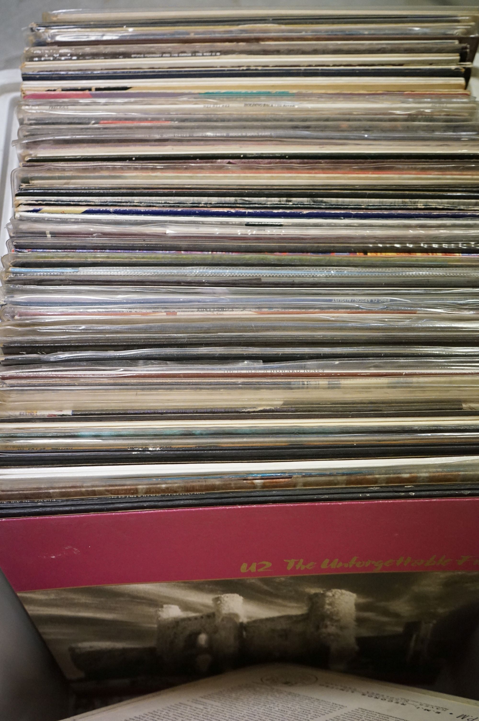 Vinyl - Over 100 mainly rock & pop LPs to include The Beatles, U2, Genesis, Prince, Stray Cats, Eric - Image 4 of 4