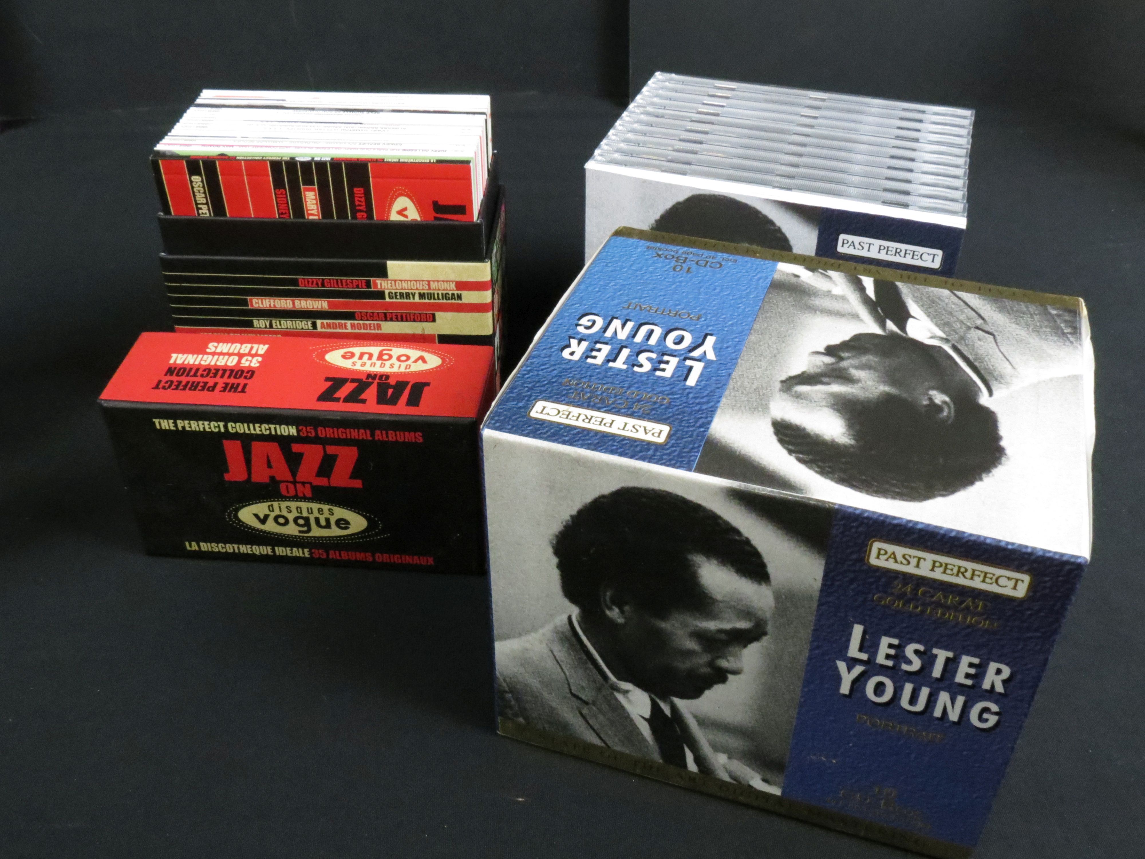 CDs - Four box sets to include 2 x La Discotheque (Miles 20 CDs & Blues 25 CDs), Jazz On Disques - Image 5 of 5