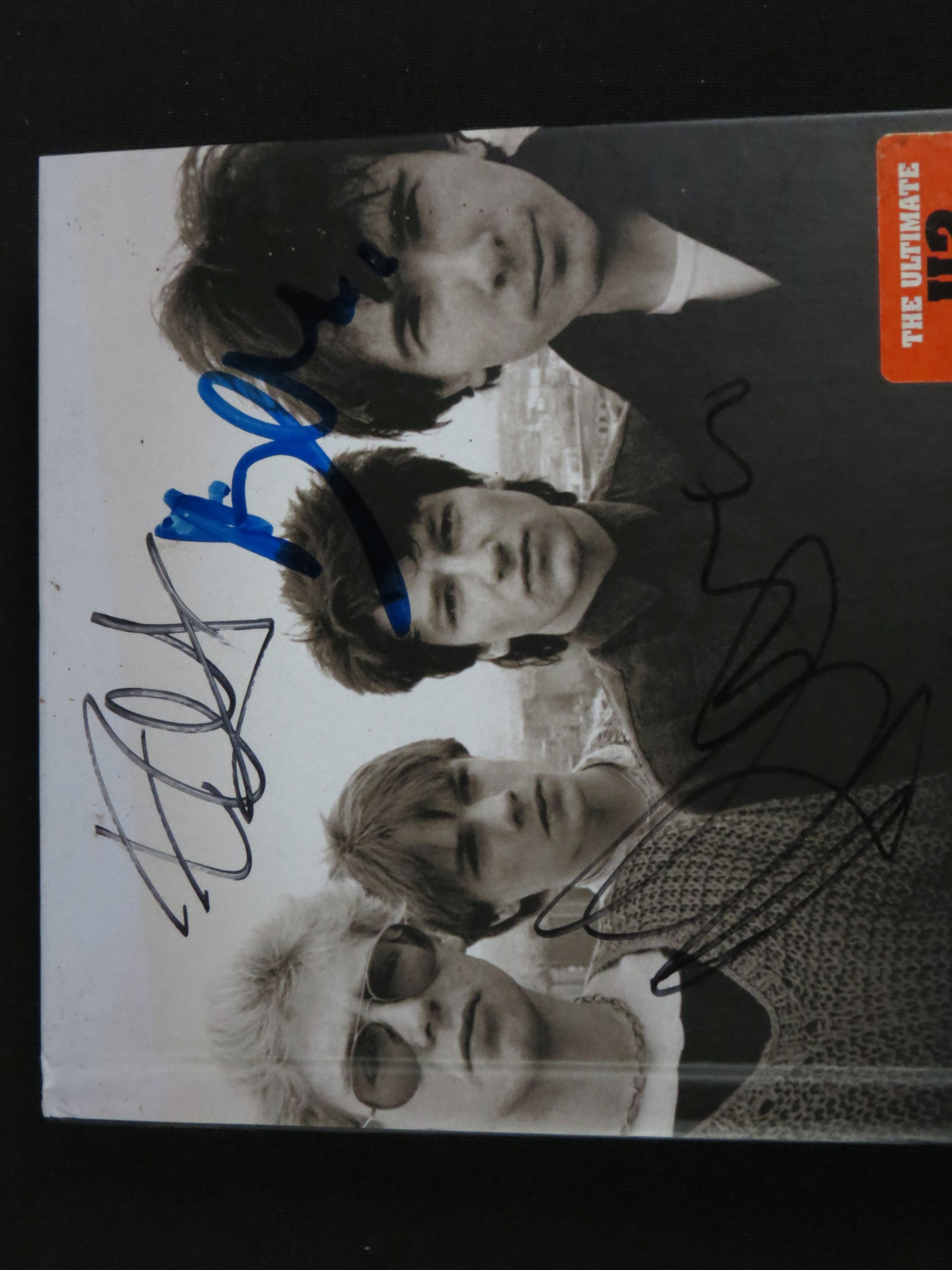 Music Autograph - U2 18 Singles Box Set signed to the cover by 3 of the band including Bono & - Image 2 of 3