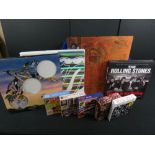 CDs / DVDs - Seven Rolling Stones Box Sets to include Forty Licks (box wear), ExileOn Main Street