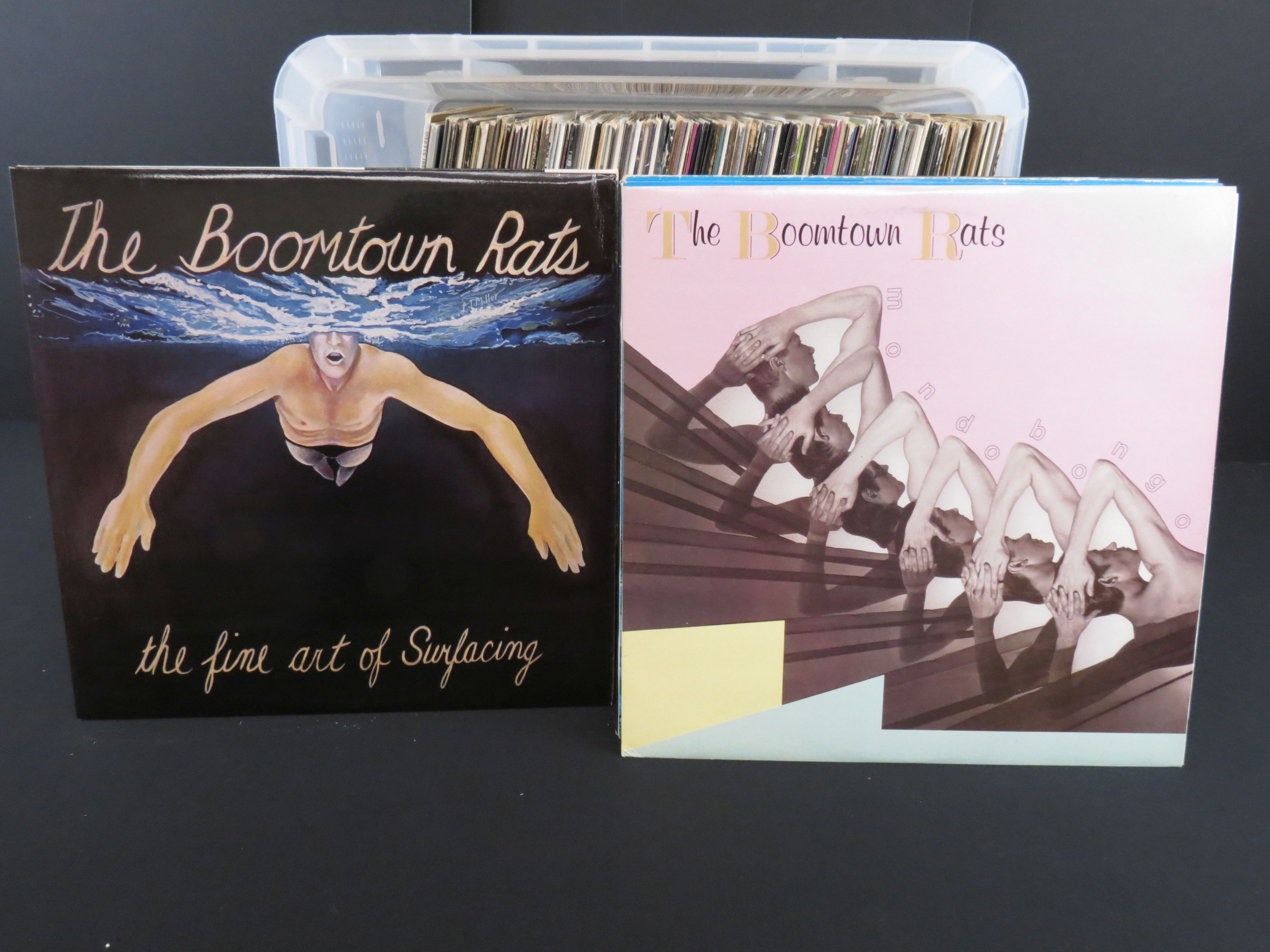 Vinyl - Around 100 Rock, Punk & Pop LPs to include Boomtown Rats, Wings, Stranglers, Phil Collins, 9 - Image 4 of 5