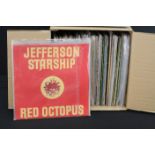 Vinyl - Approx 70 Rock & Pop LPs including Jefferson Starship, INXS, Steely Dan, The Housemartins,