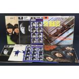 Vinyl - 8 The Beatles mono LPs to include Please Please Me (no Sold In UK text), A Hard Days