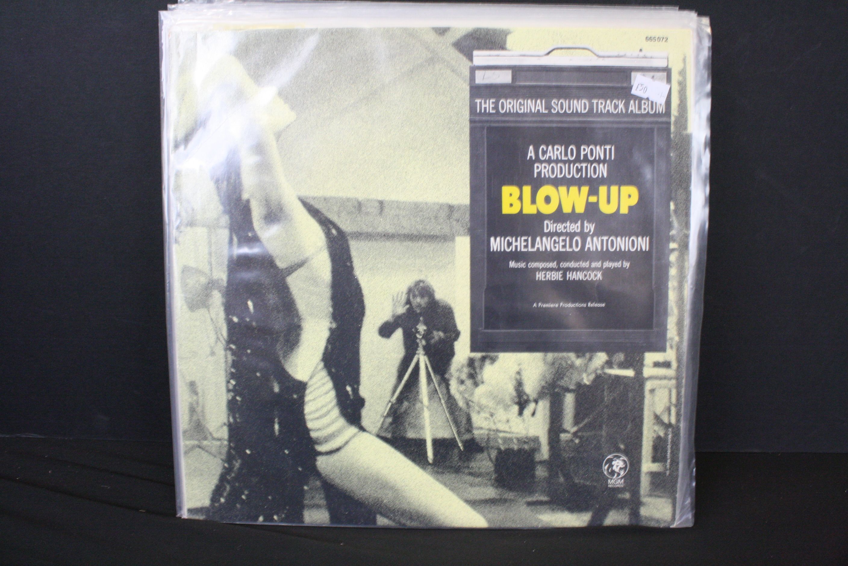 Vinyl – 8 rare soundtrack LPs from cult films to include Herbie Hancock – Blow-Up (The Original - Image 2 of 9