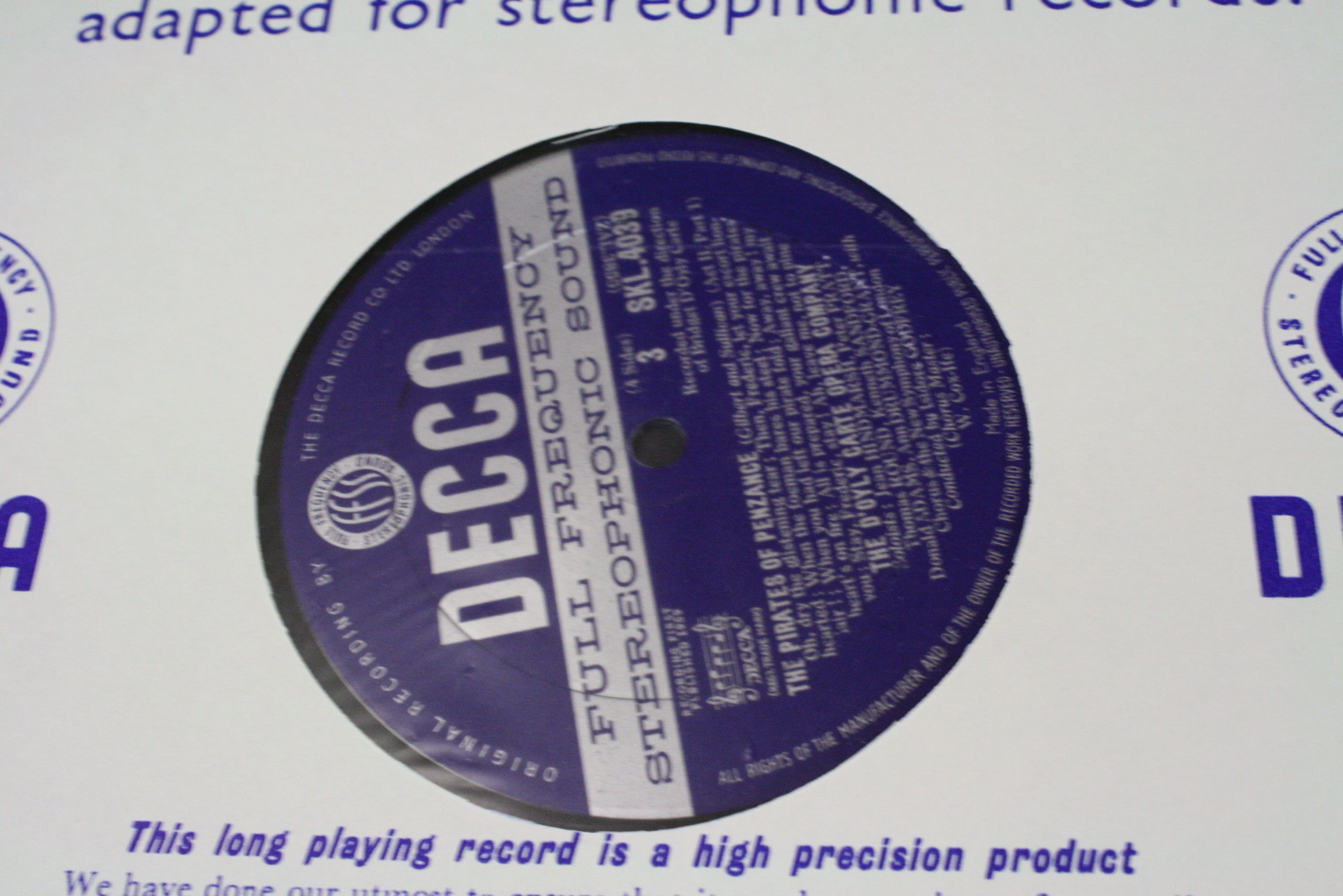 Vinyl - Vinyl Records - Classical - 7 Original ED 1 Stereo albums and Two 10” on Decca Records, - Image 18 of 27