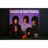 Vinyl - Deep Purple - Shades Of Deep Purple (Original UK 1st pressing, Yellow Parlophone labels,