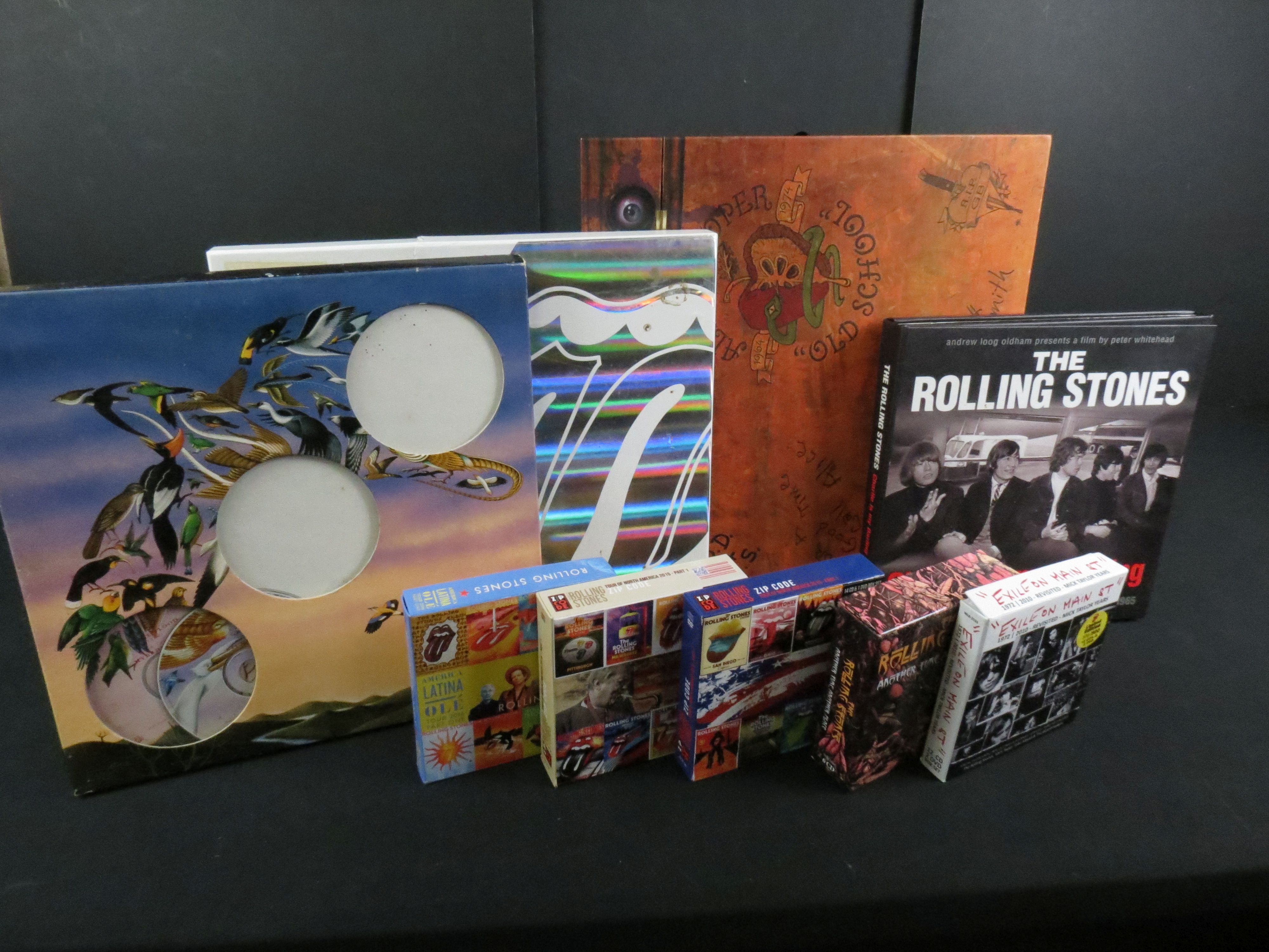 CDs / DVDs - Seven Rolling Stones Box Sets to include Forty Licks (box wear), ExileOn Main Street - Image 2 of 7