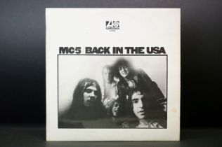 Vinyl - MC5 - Back In The U.S.A. (1970, original UK 1st pressing, Plum labels, Atlantic Records,