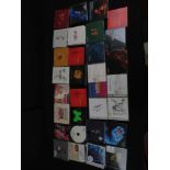 CDs - Around 40 Coldplay & related CDs to include albums, singles and promos, a few copies signed by