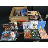 DVDs - Around 85 Music DVDs mainly Rock to include The Rolling Stones, Queen, Jeff Beck, The Damned,