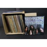 Vinyl - Over 60 Rock LPs including Hawkwind, Deep Purple, ZZ Top, Girl School, Marillion, Uriah