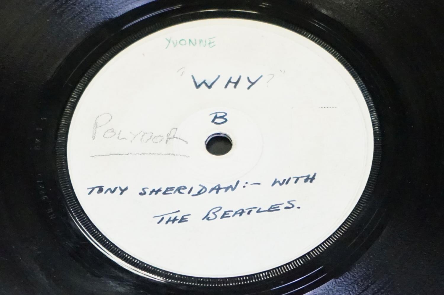 Vinyl - The Beatles - Cry For A Shadow / Tony Sheridan & The Beatles - Why? 1964 original UK Polydor - Image 4 of 6
