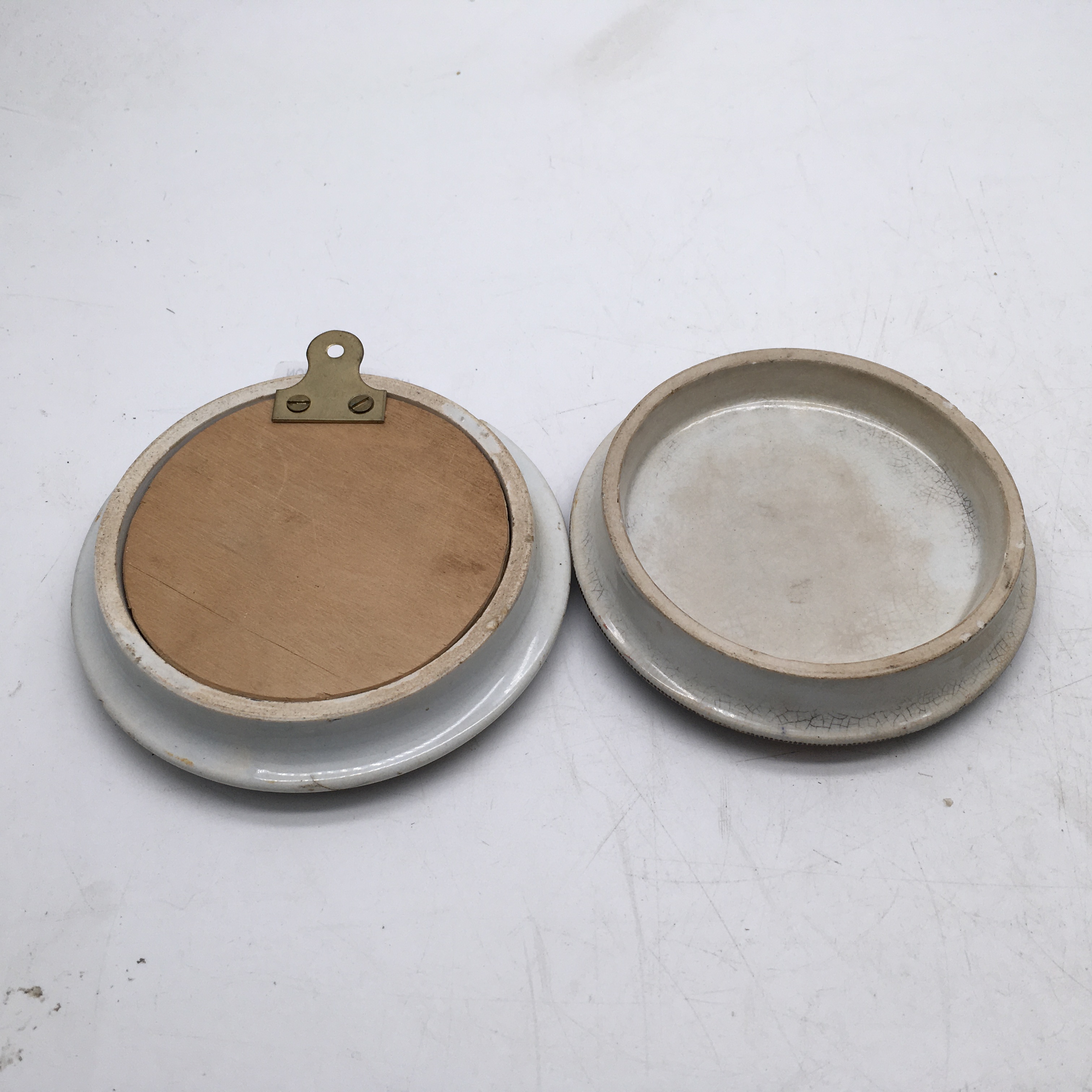 2 x Pratt ware pot lids - Bild 2 aus 3