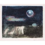 Ian LAURIE (British b. 1933) Late Beauty, Colour etching, Signed lower right,, titled verso, 5" x