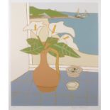 Bryan PEARCE (British 1929-2006) Arum Lilies, Silkscreen, Signed, dated '01 and numbered 40/95 in