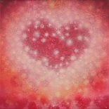 Izumi OMORI (Japanese b. 1967) Shinning Heart, Acrylic on canvas, Signed and dated 2011 lower