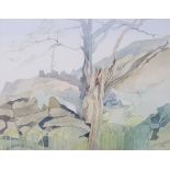 Sue Lavinia MITCHELL (British b. 1923) Pennine Landscape, Watercolour, Signed and dated 1990 lower