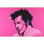 Paul BRODERICK (British b. 1965) Sid Vicious - My Way Study 2 - The Headshot, Signed, titled,