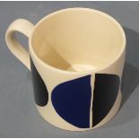 Sir Terry FROST (British 1915-2004) Blue and Black Abstract Mug (on behalf of Royal Academy of