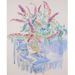 Alison MADDERN (British b, 1951) Late Summer - still life, Watercolour, 16" x 13" (40cm x 33cm)