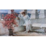 After Sir Lawrence ALMA-TADEMA OM RA (1836-1912), A pair of contemporary prints, depicting 'A