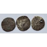 Three Hammered pennies
