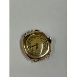 Vintage ladies gilt wrist watch