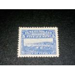 NEWFOUNDLAND 1910 5ct bright blue fine mint SG99 Cat £50