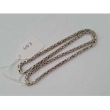 A heavy silver Byzantine neck chain 26g