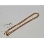 A 17” 9ct neck chain 3.8g