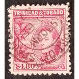 TRINIDAD AND TOBAGO SG256 (1940). $4.80 set top value. Fine used. Cat £55