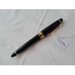 Another similar with Iridium point nib in exact style of Mont Blanc fountain pen