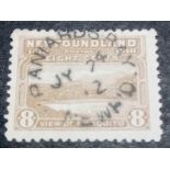 NEWFOUNDLAND SG101 (1910). 8c value fine used. Cat £130