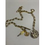 Vintage pocket watch chain