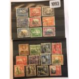 ADEN. 1939. G.6 1a-2Rs f.used (9) SG 18-25.