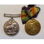 A pair of WWI medals to Private W.Corkill of 36th BN AIF