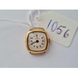 A LADIES ROLEX WRIST WATCH 18CT GOLD