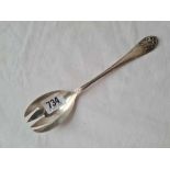 Server spoon/fork. Sheffield 1911 by J D & W D