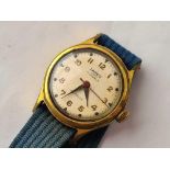 A gents Vintage LANCO sport wrist watch with seconds sweep W/O