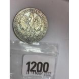 Polish silver 10 zoloty