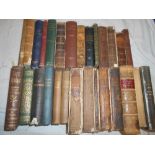 VARIOUS 19th. C. BOOKS 28 mostly 19 th.C. with a few 18th.C. incl. DICKENS, C. Memoirs of Joseph