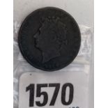 1827 half-penny