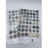 Two sheets of coins including £2