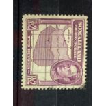 SOMALILAND PROT SG102 (1938) 2R fine used Cat £120