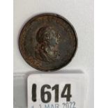 George III half-penny 1799