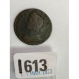 George II half-penny 1731