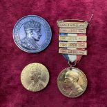 Edward VIII Empire Day Medal and 1937 Coronation Medals