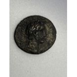 Roman antoninus pius copper AS S.4294 good bust