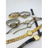 A bag of ladies assorted wrist watches